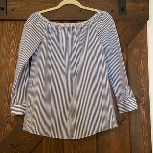 Bcbg off the shoulder blouse